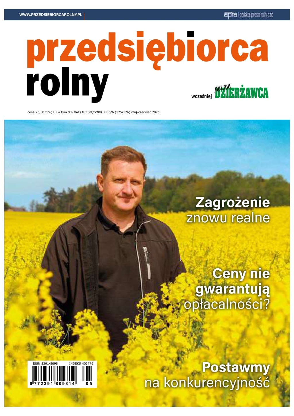 przedsiebiorca rolny reklama