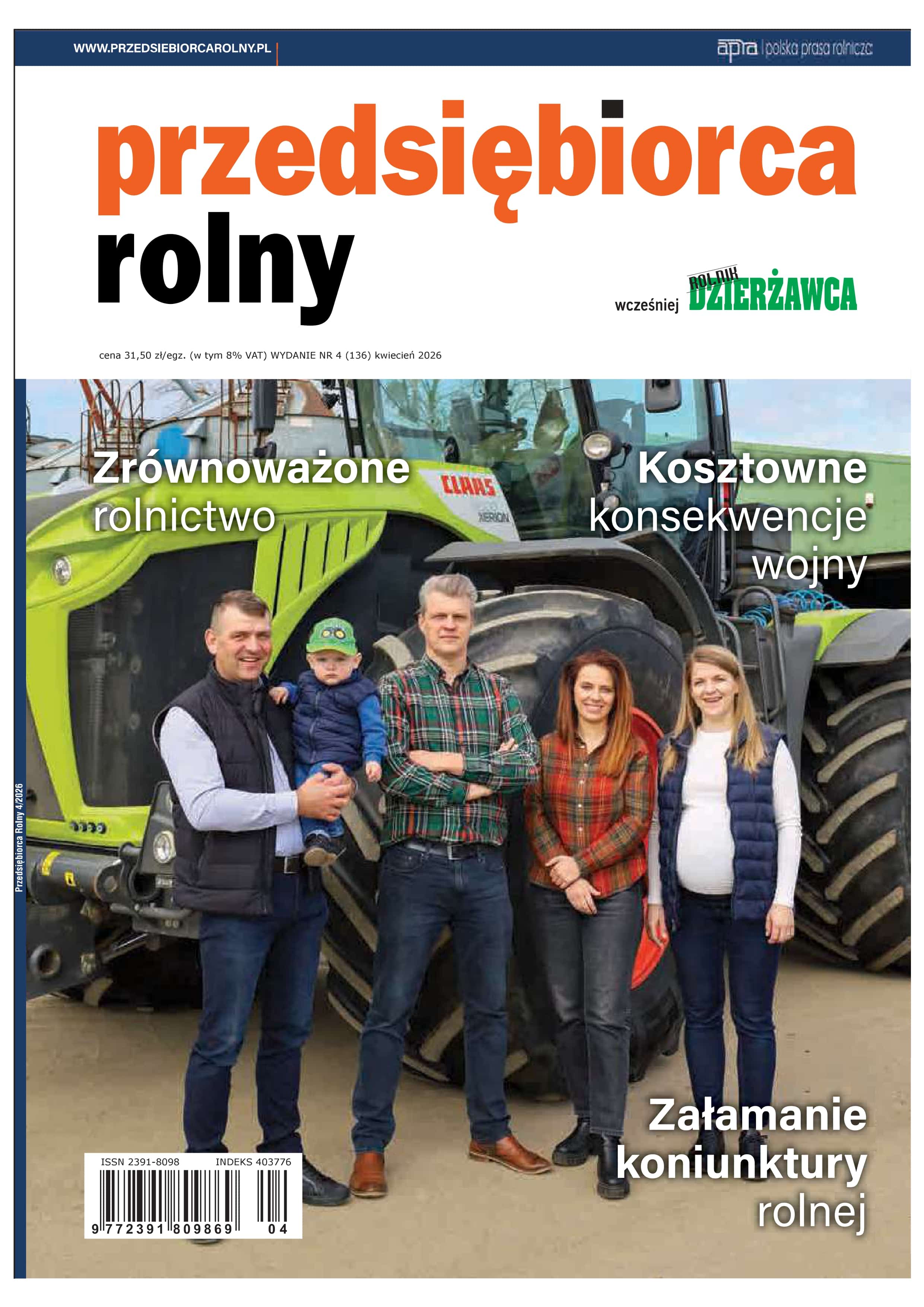 przedsiebiorca rolny reklama