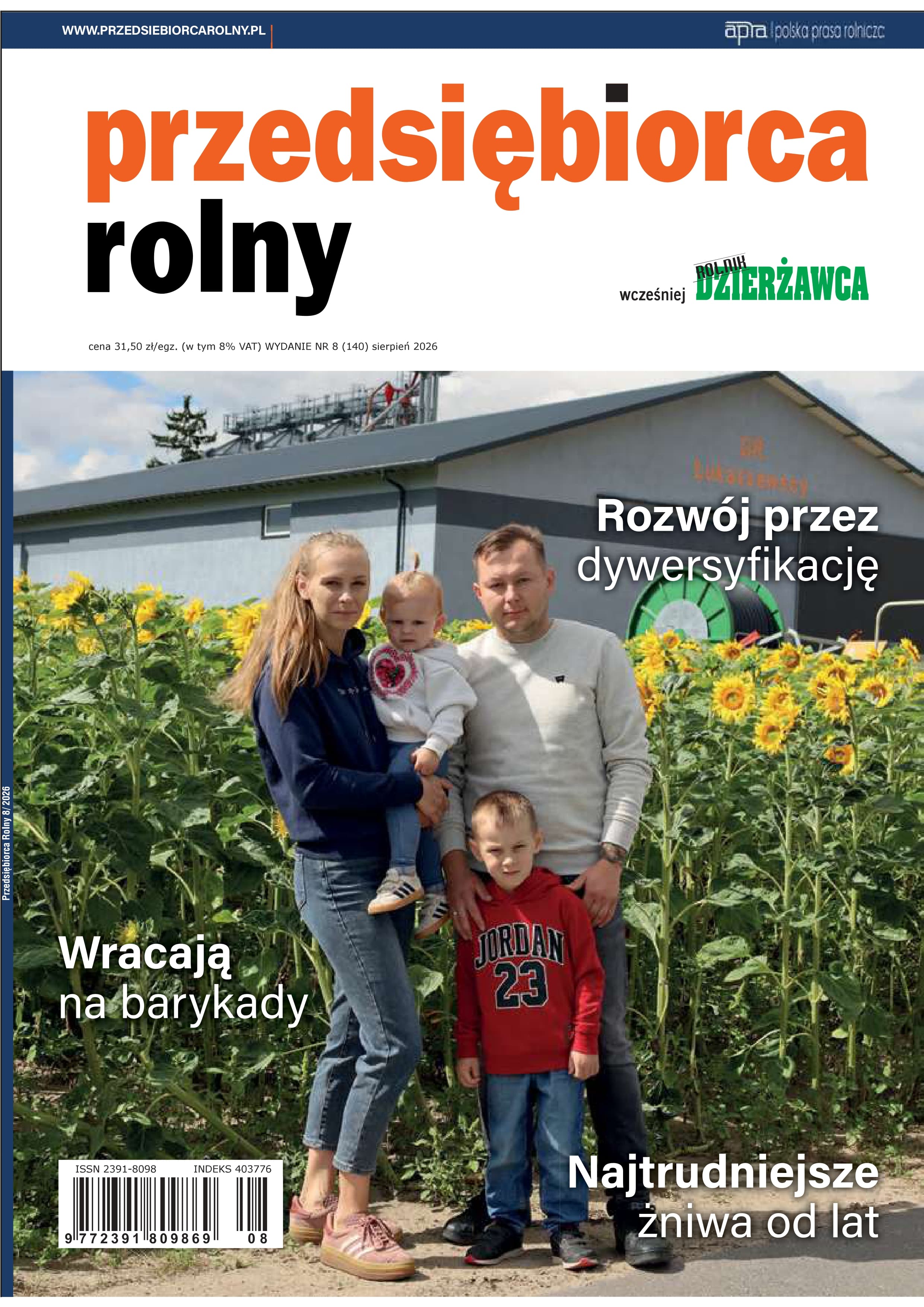 przedsiebiorca rolny reklama